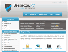 Tablet Screenshot of bezpiecznypc.pl